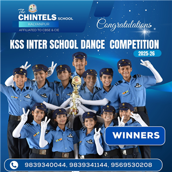 🔥 CONGRATS TO THE WINNERS! 🔥 Our squad from The Chintels School, Kalyanpur slayed the KSS Inter School Dance Competition 2025-26! 💃🏼🕺 We brought home the trophy and vibes were EVERYTHING! 😎 Big ups to our talented dancers! 👏 #ChintelsSchool #KSSDanceComp #Winners #schoolpride