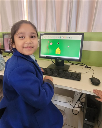 Despite its basic interface, our Grade 1 students have pushed the boundaries of what’s possible, crafting stunning digital artwork with their creativity and choice.