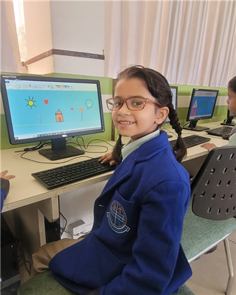 Despite its basic interface, our Grade 1 students have pushed the boundaries of what’s possible, crafting stunning digital artwork with their creativity and choice.